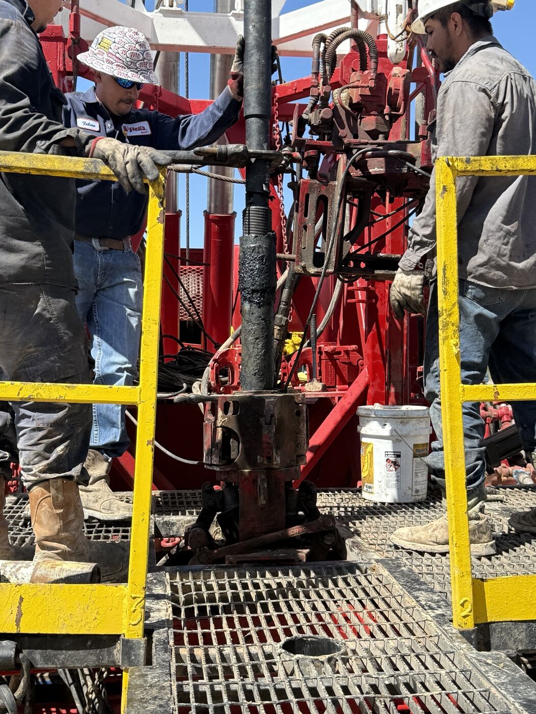 Tiburon Services crew completing well servicing work